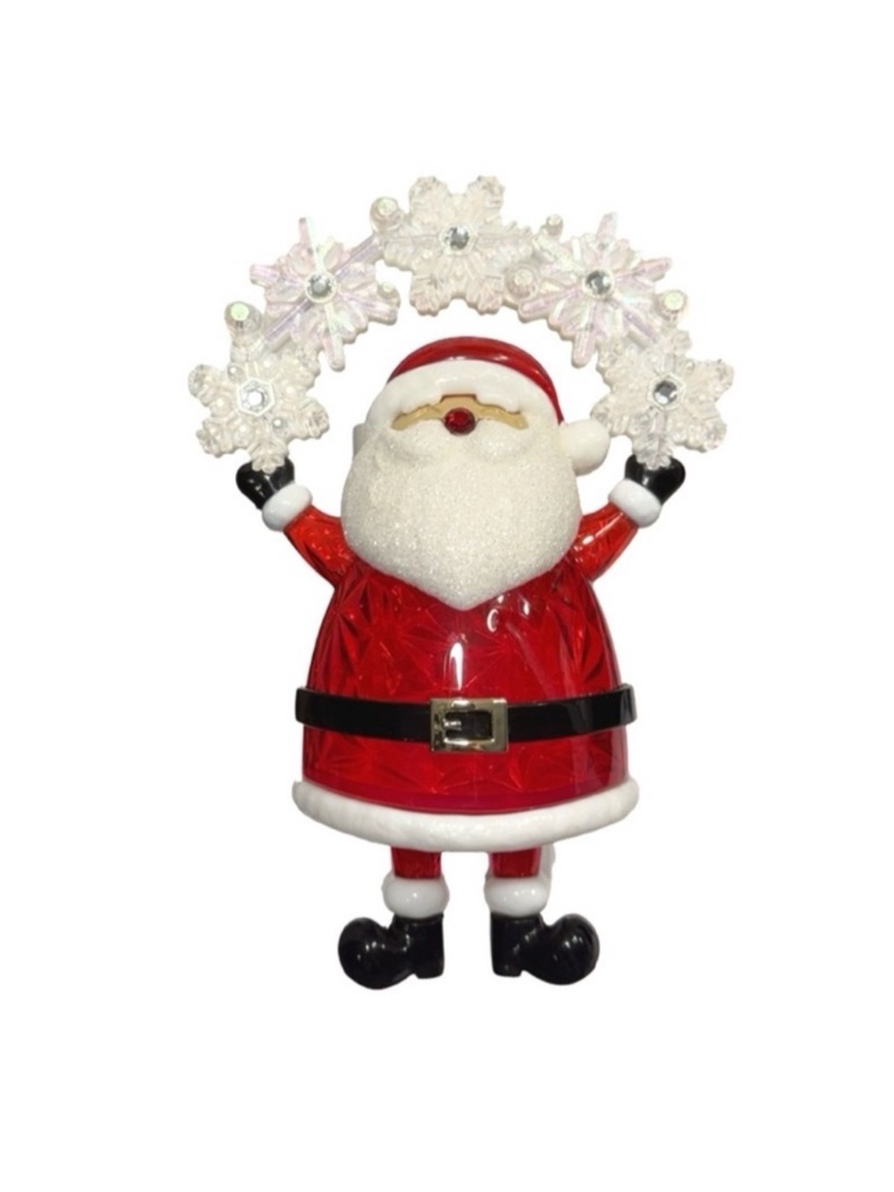 Santa and Snowflakes Wallflower Fragrance Plug In with Lighting Features